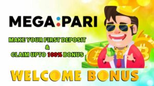 Deposit and claim bonus in Megapari