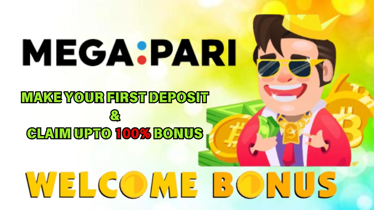 Deposit and claim bonus in Megapari