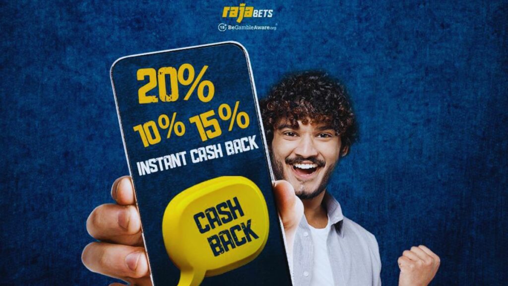 Rajabets Cashback bonus