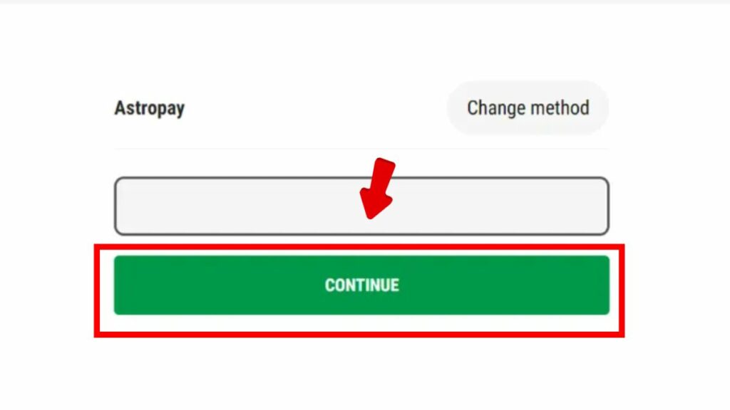 Confirm the payment