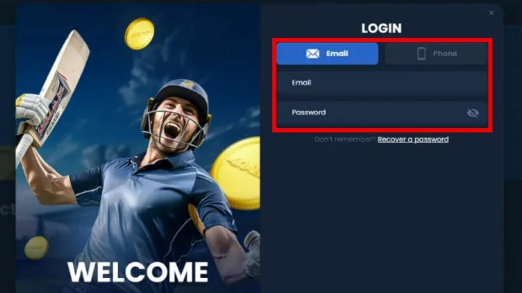 Fill you login details