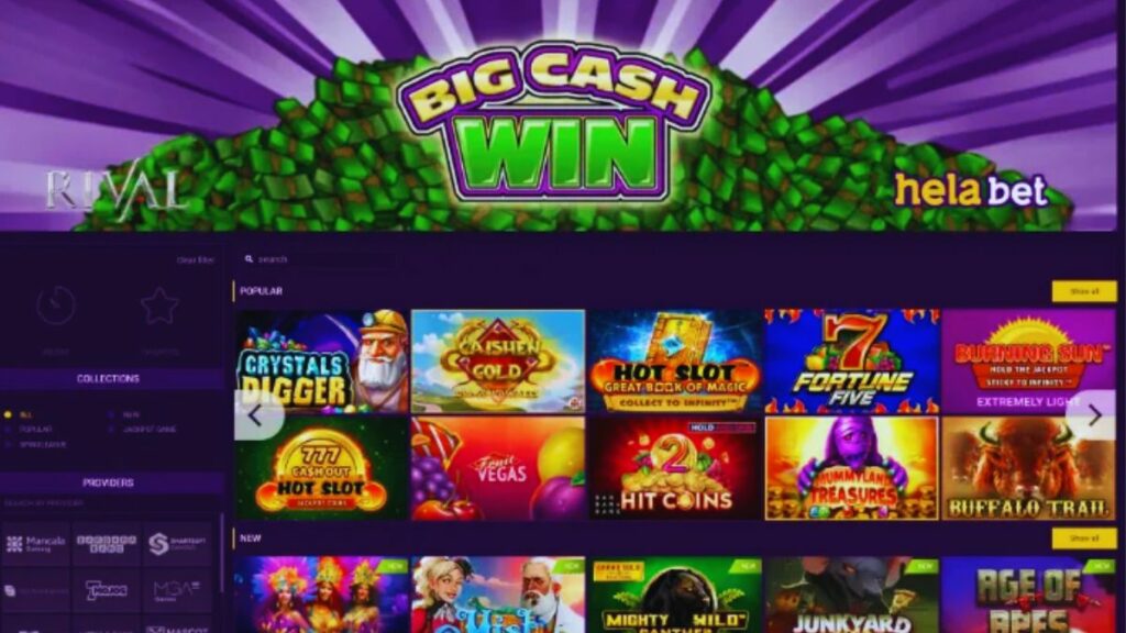 Start betting on Helabet