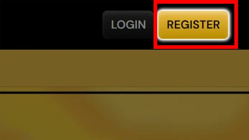 Register icon at home page