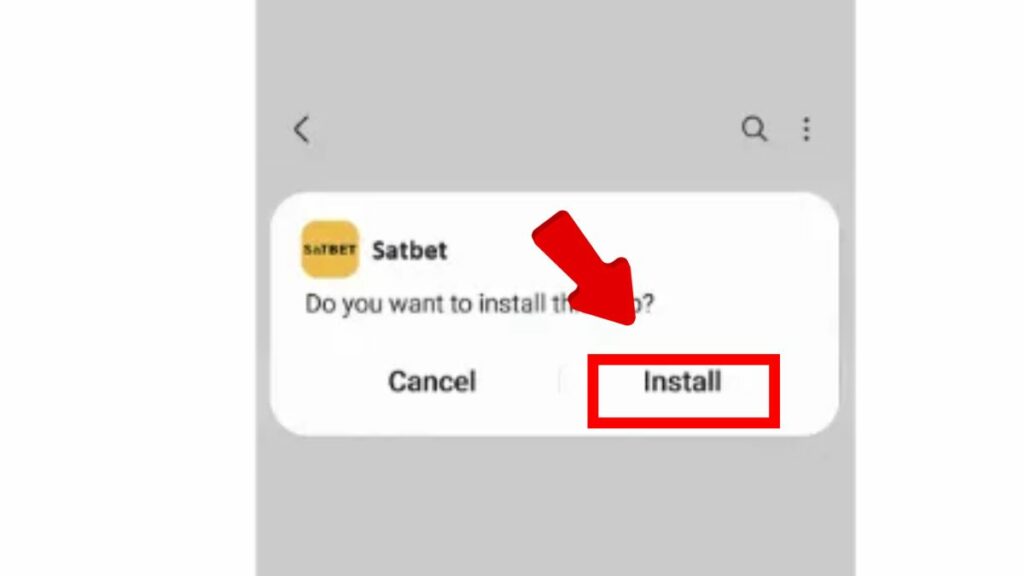 Click on Install