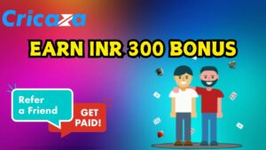 Cricaza referral bonus