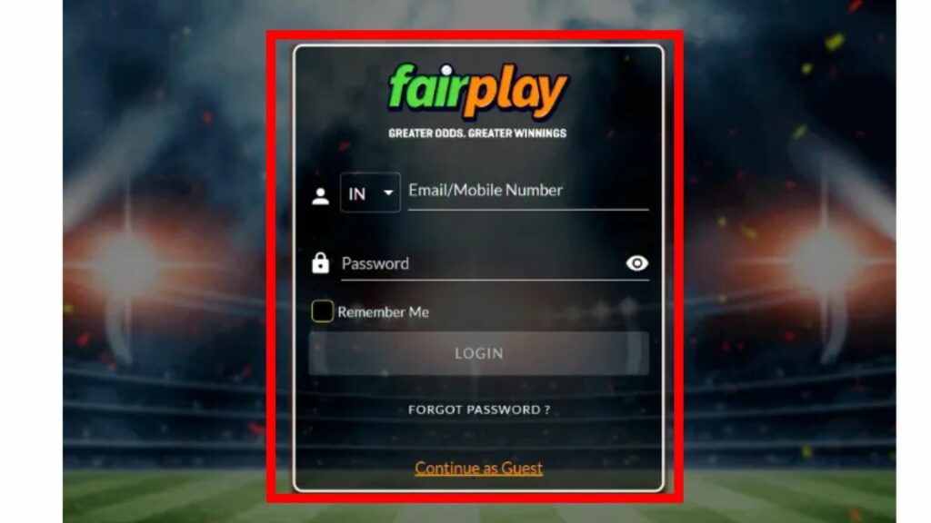 Login using username and password