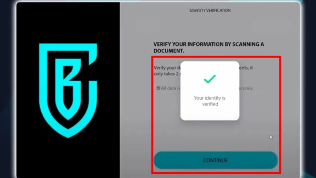 Complete the verification