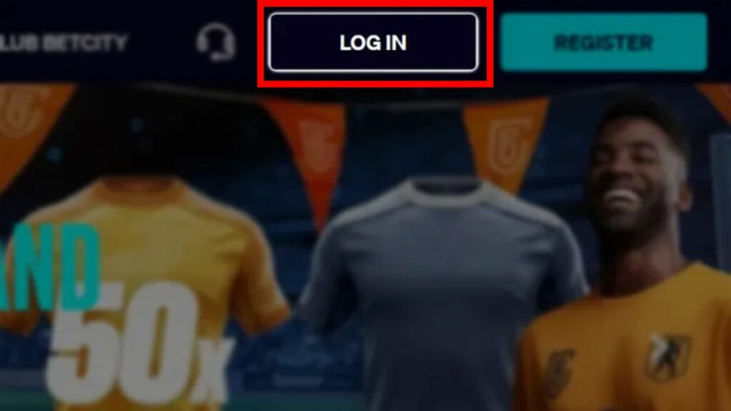 Login to your account at Betcity