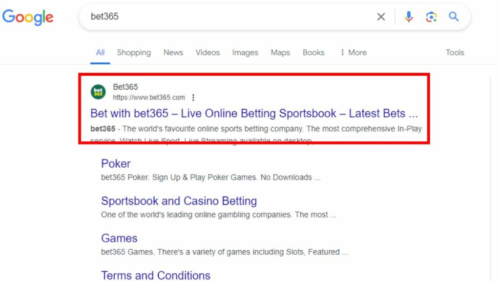 Bet365 official website