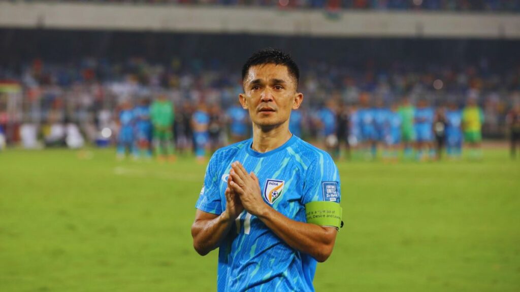 Football Legend Sunil Scored 95th Goal for India; Victory for Men in Blue after 489 Days