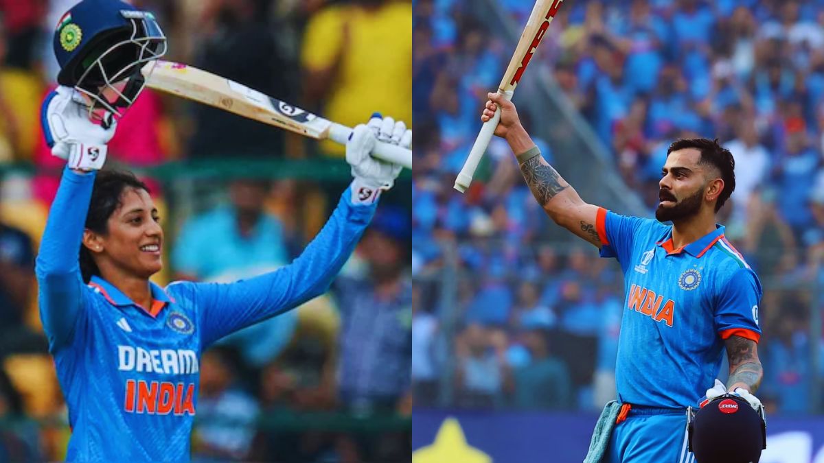 Smriti Mandhana, Virat Kohli