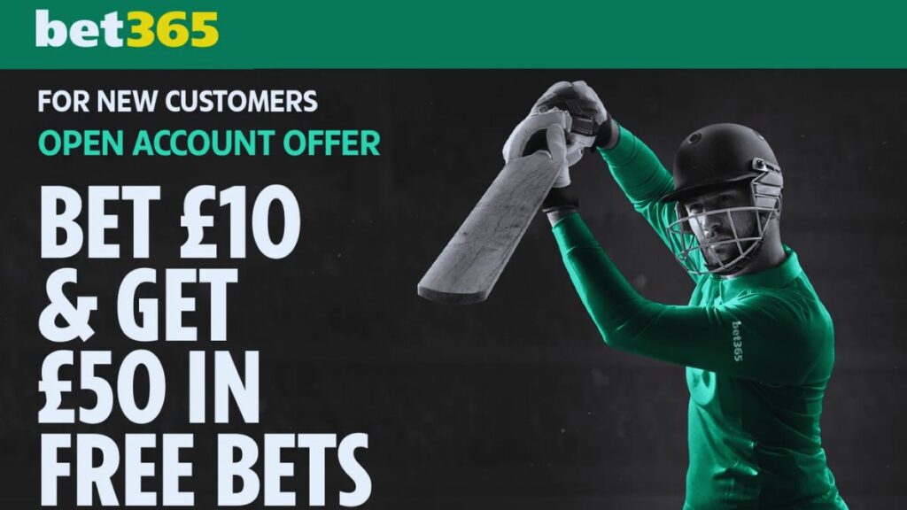Welcome bonus for cricket