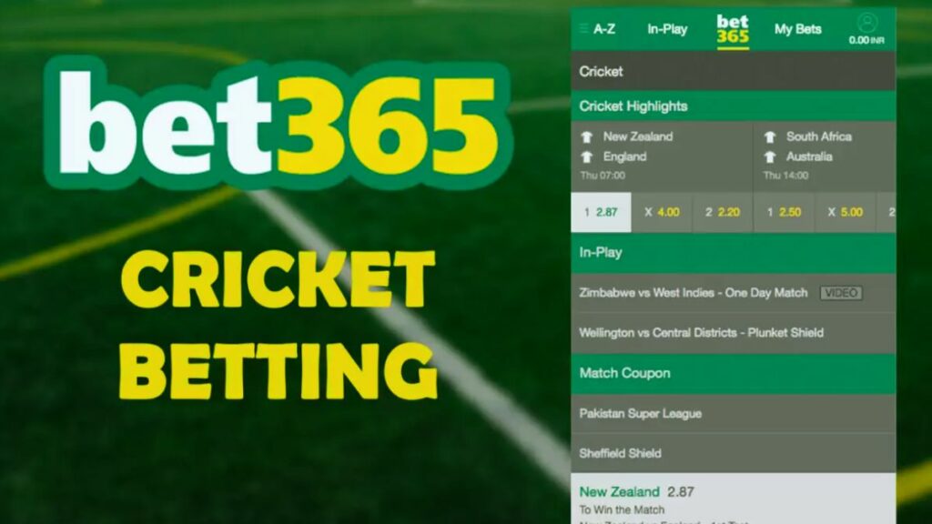 Bet 365 cricket betting