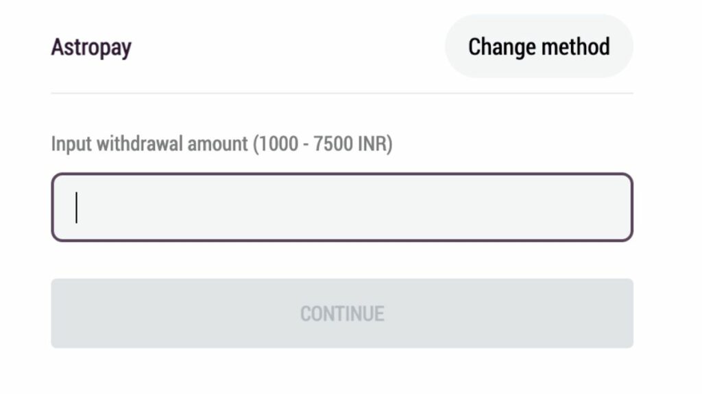 Confirm the bet on Parimatch