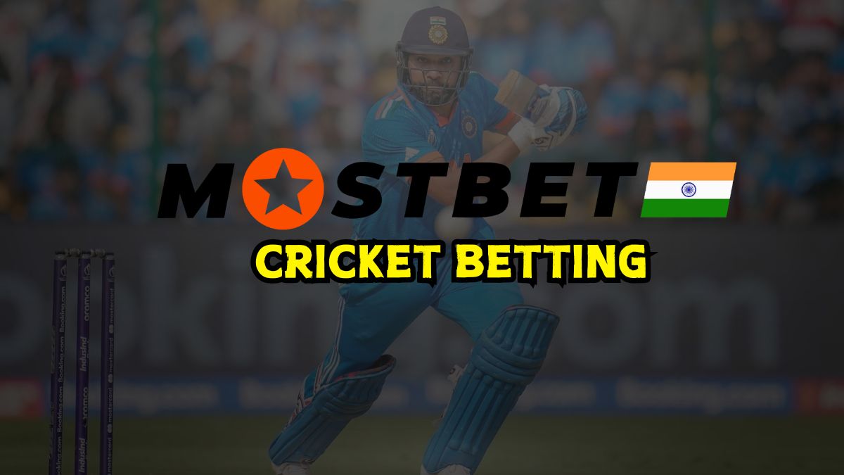 How to bet on cricket at Mostbet