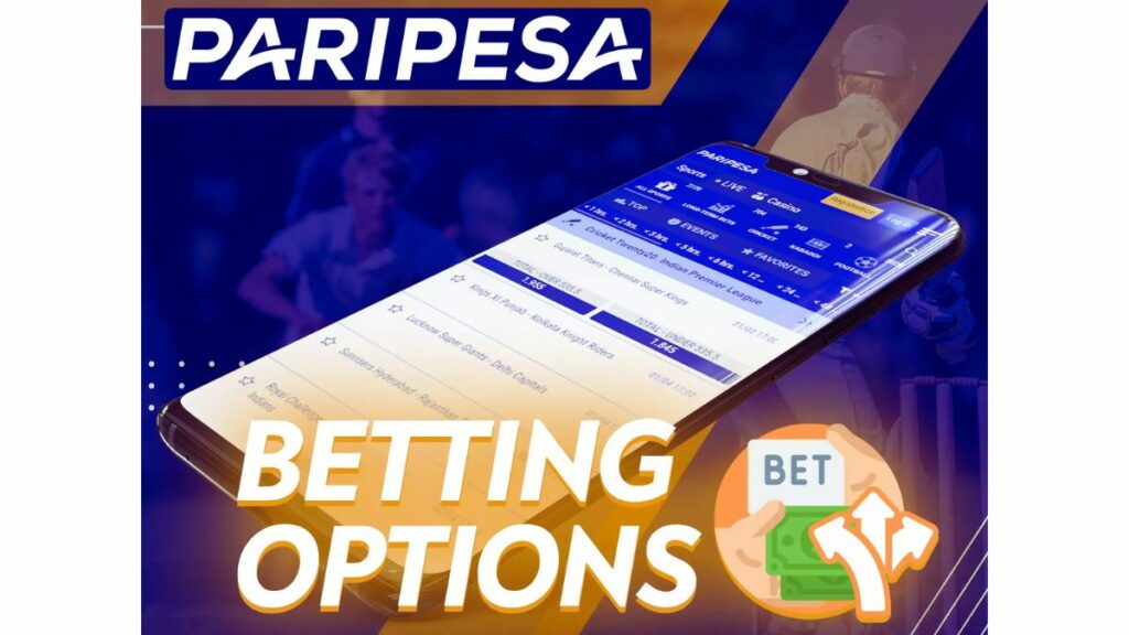 betting options at Paripesa