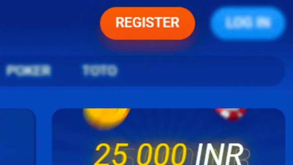registration button