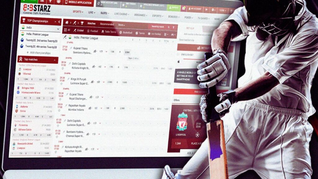 How to bet on cricket at 888starz