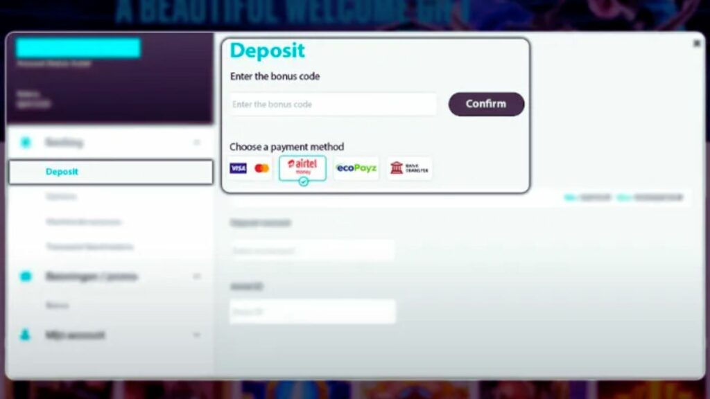 Select a payment method