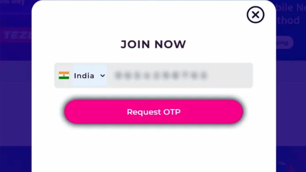 Enter the Required Details