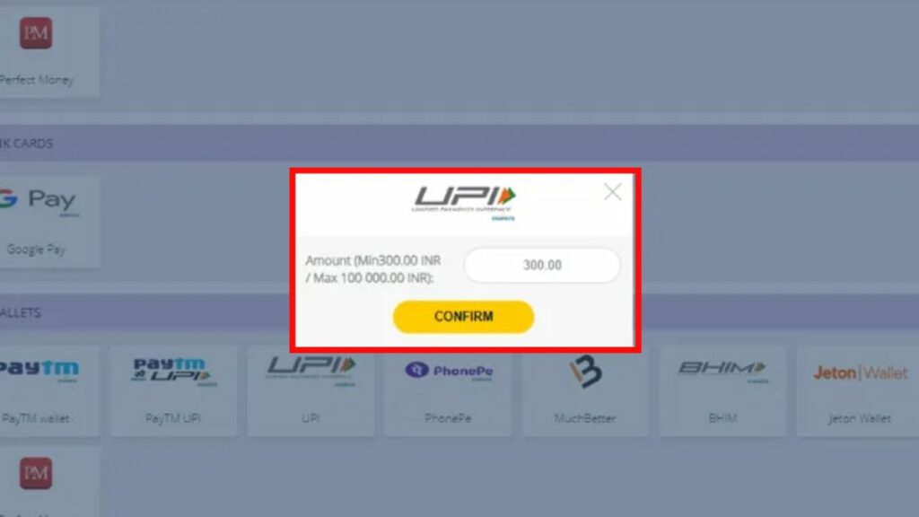Complete the Helabet deposit