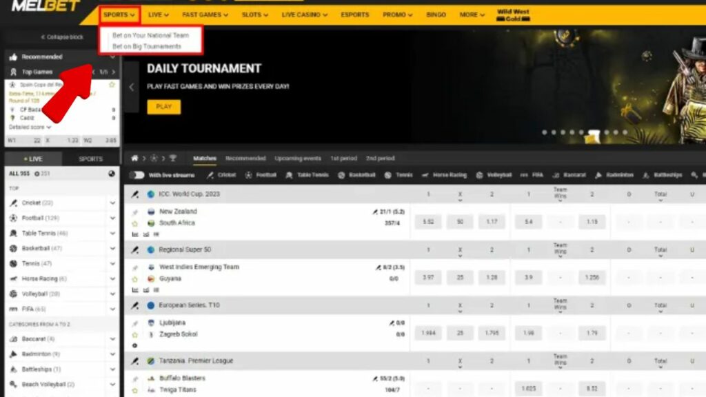 Cricket betting