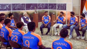 Watch: PM Modi Interact with Indian winning team Members in New Delhi after winning T20 World Cup Final