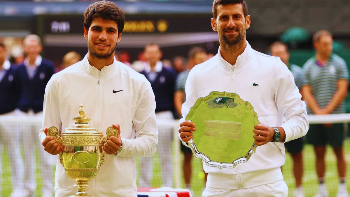 Novak Djokovic, Carlos Alcaraz, Wimbledon