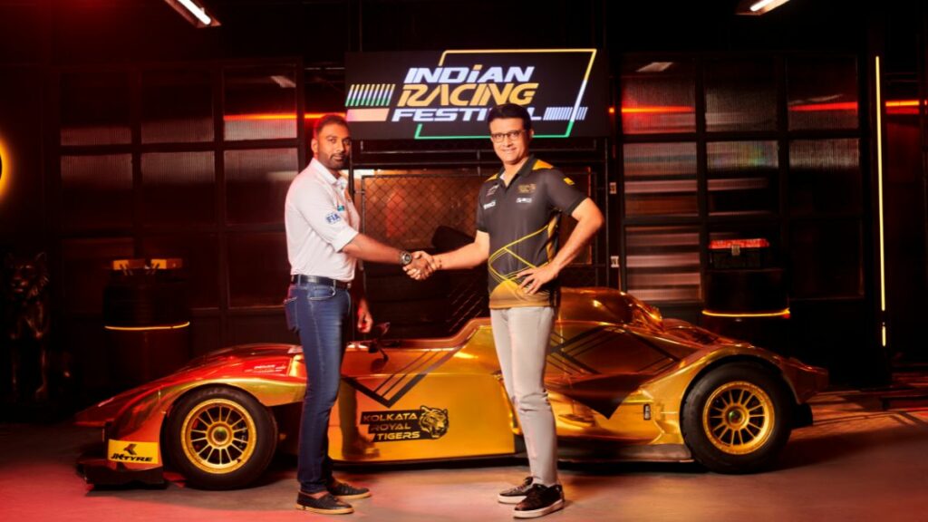 Indian Racing Festival, Sourav Ganguly