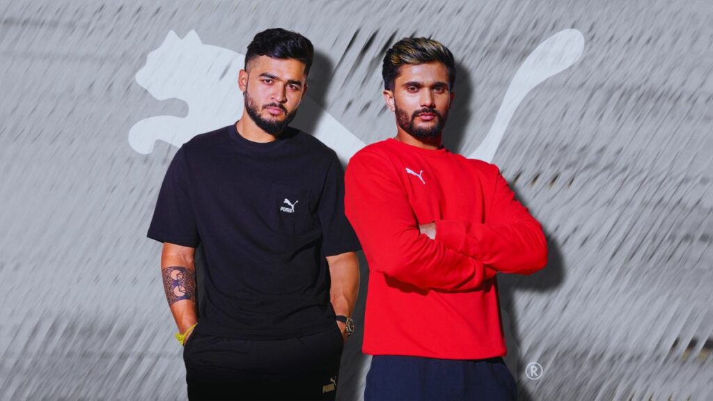 Riyan Parag, Nitish Kumar Reddy, PUMA