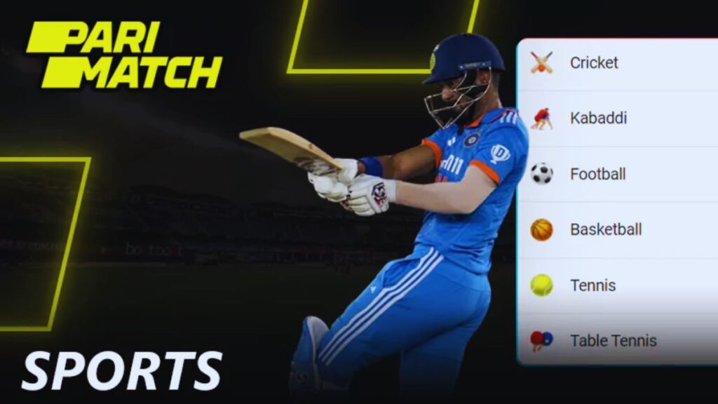 Cricket Betting Odds on Parimatch