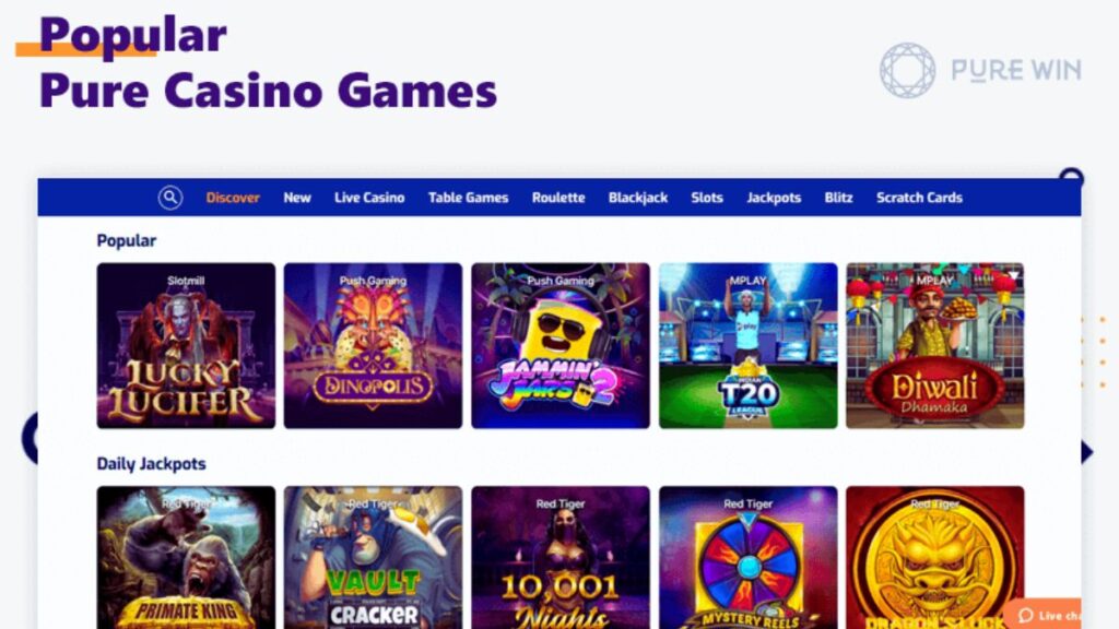 Pure Win Casino