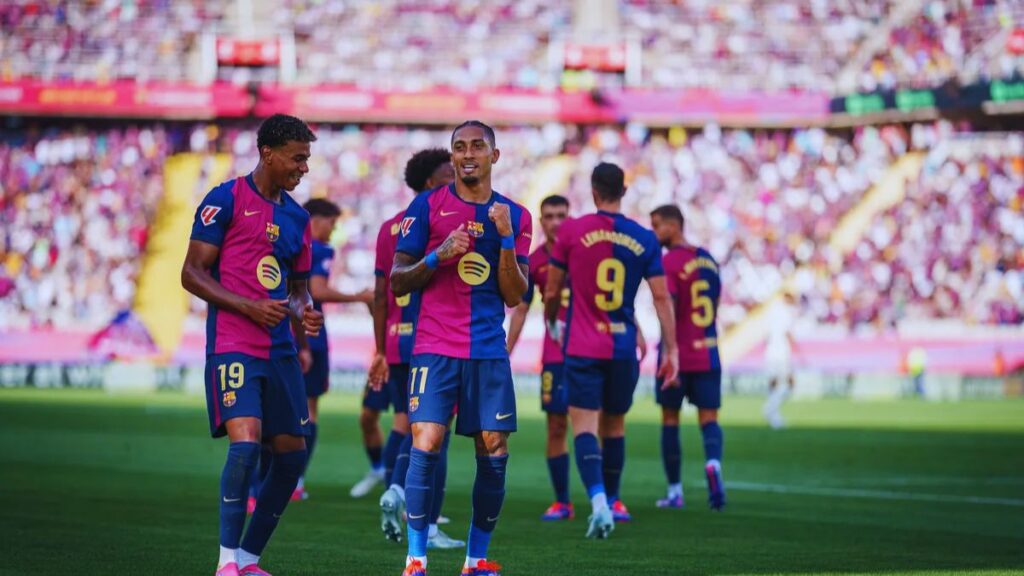 Barcelona vs Valladolid, Raphinha
