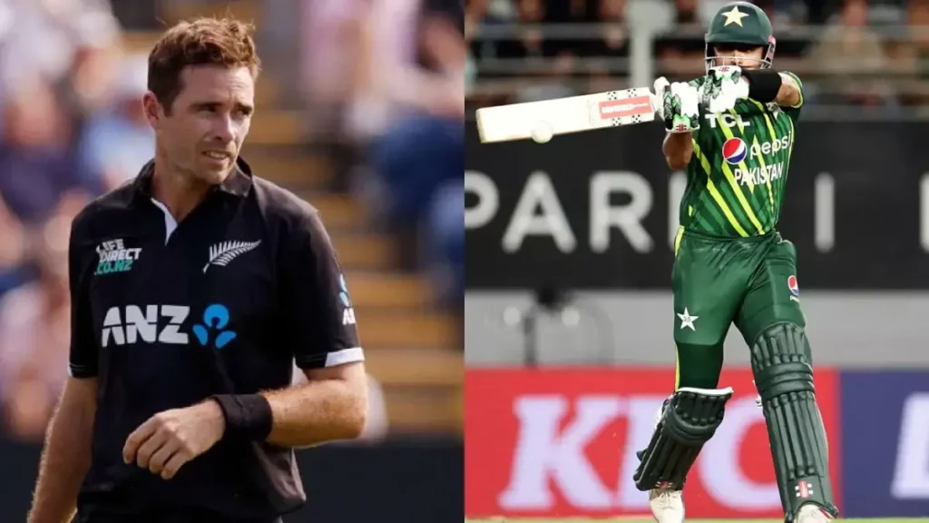 Tim Southee and Babar Azam