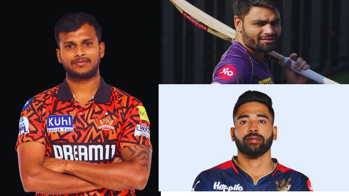 Hardik Pandya, T Natarajan, Rinku Singh, Mohammed Siraj, Yashasvi Jaiswal