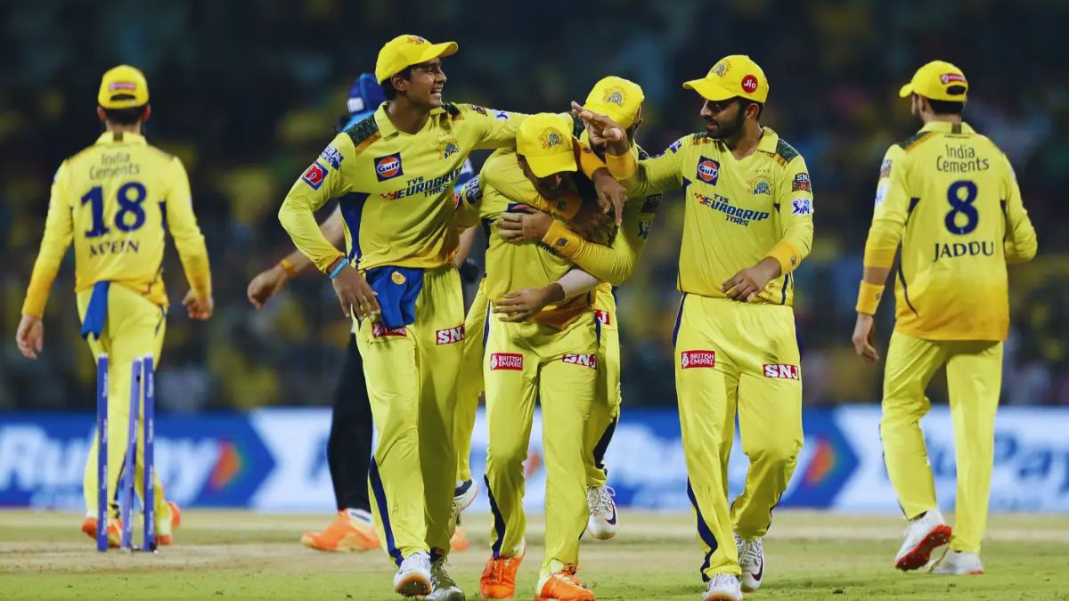 Shaik Rasheed, MS Dhoni, Ruturaj Gaikwad, Prithvi Shaw, Rachin Ravindra