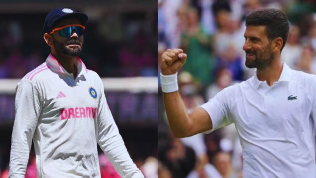 Novak Djokovic, Virat Kohli, Wimbledon