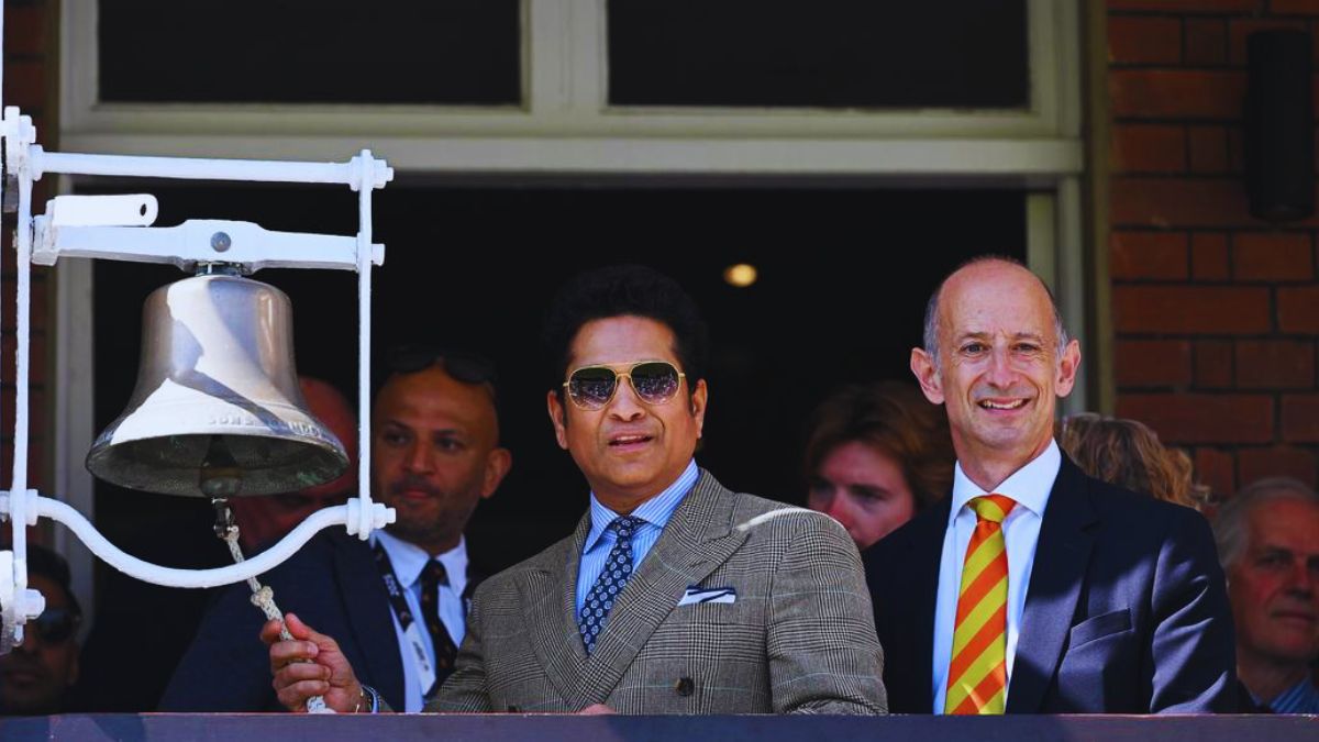 Sachin Tendulkar portrait at MCC Museum Lord’s
