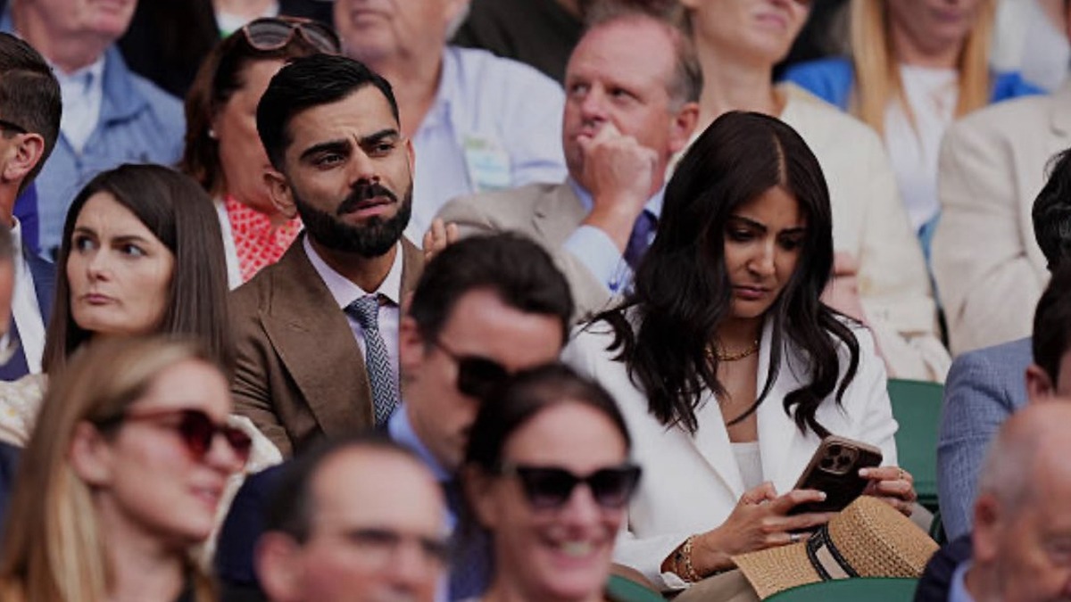 "Tennis Player after Quarterfinal Pressure is similar to India-Pak Game" said Virat Kohli in his recent chat in Wimbledon