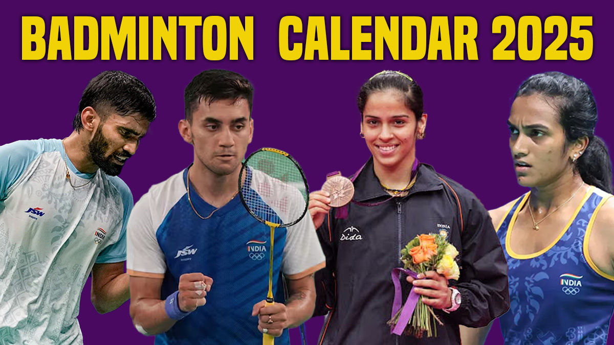 Badminton Calendar 2025
