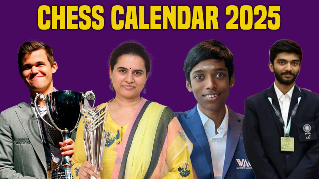Chess Calendar 2025
