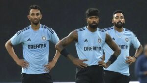 Hardik Pandya, Mohammed Siraj
