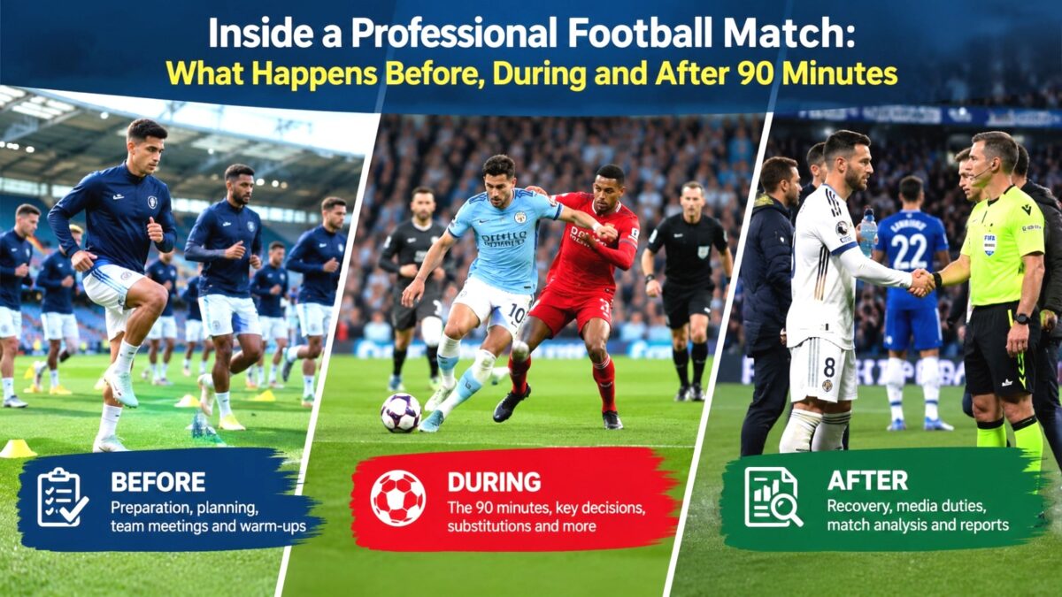 Inside a Professional Football Match