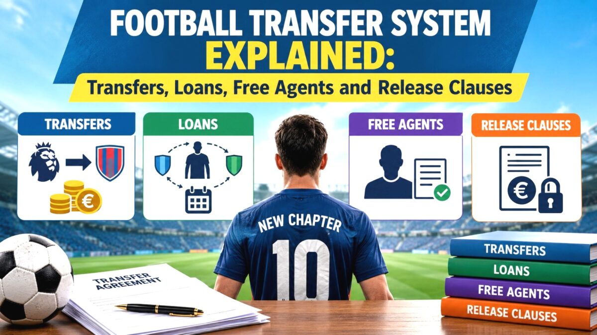 Football Transfer System Explained: Transfers, Loans, Free Agents and Release Clauses