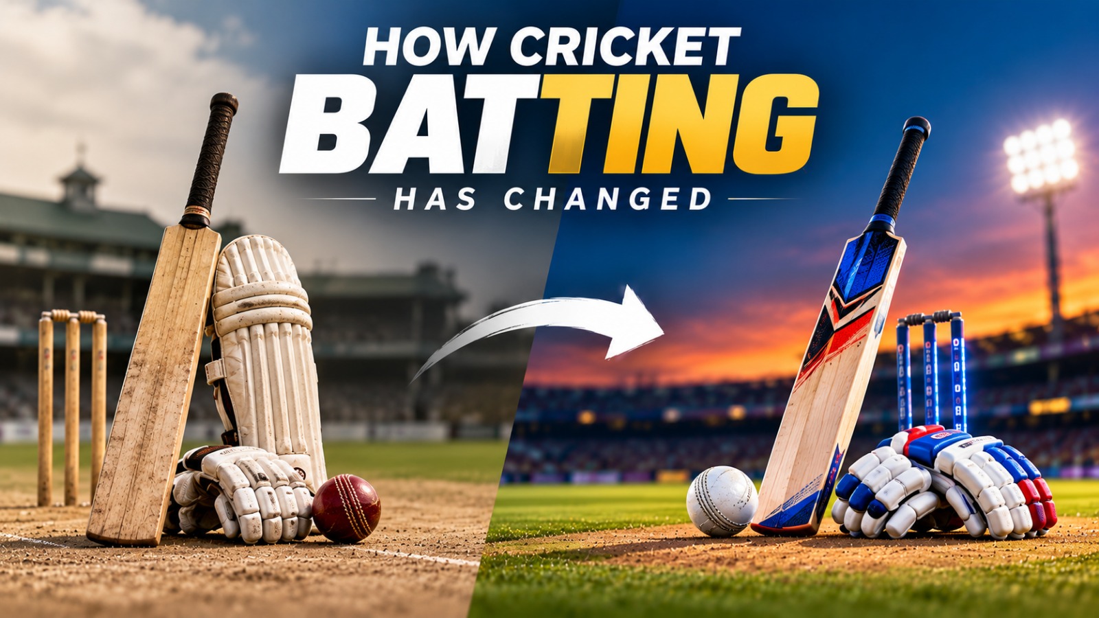How Cricket Batting Has Changed: From Traditional Technique to T20 Hitting