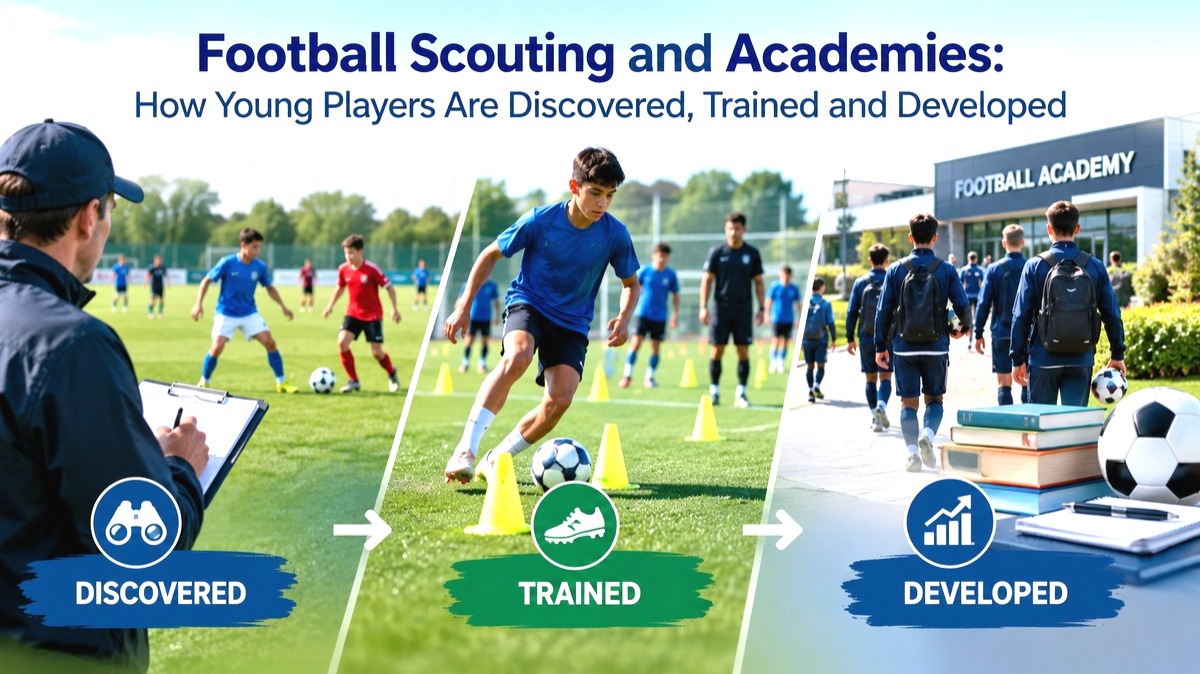Football Scouting and Academies: How Young Players Are Discovered, Trained and Developed