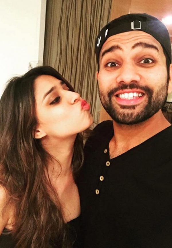 Rohit Sharma and Ritika Sajdeh images